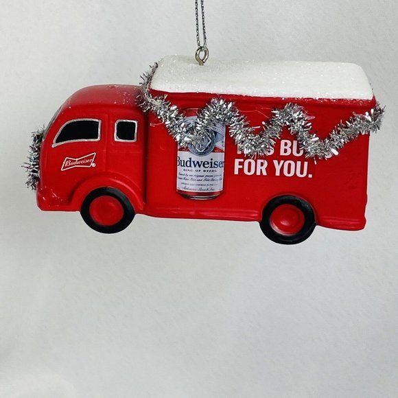 Budweiser Delivery Truck Kurt S. Adler Christmas Holiday Tree Ornament Gift - Picture 11 of 14